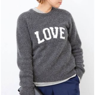 アンドドーターDeuxieme Classe アンゴラ ふわふわknit Lightgray