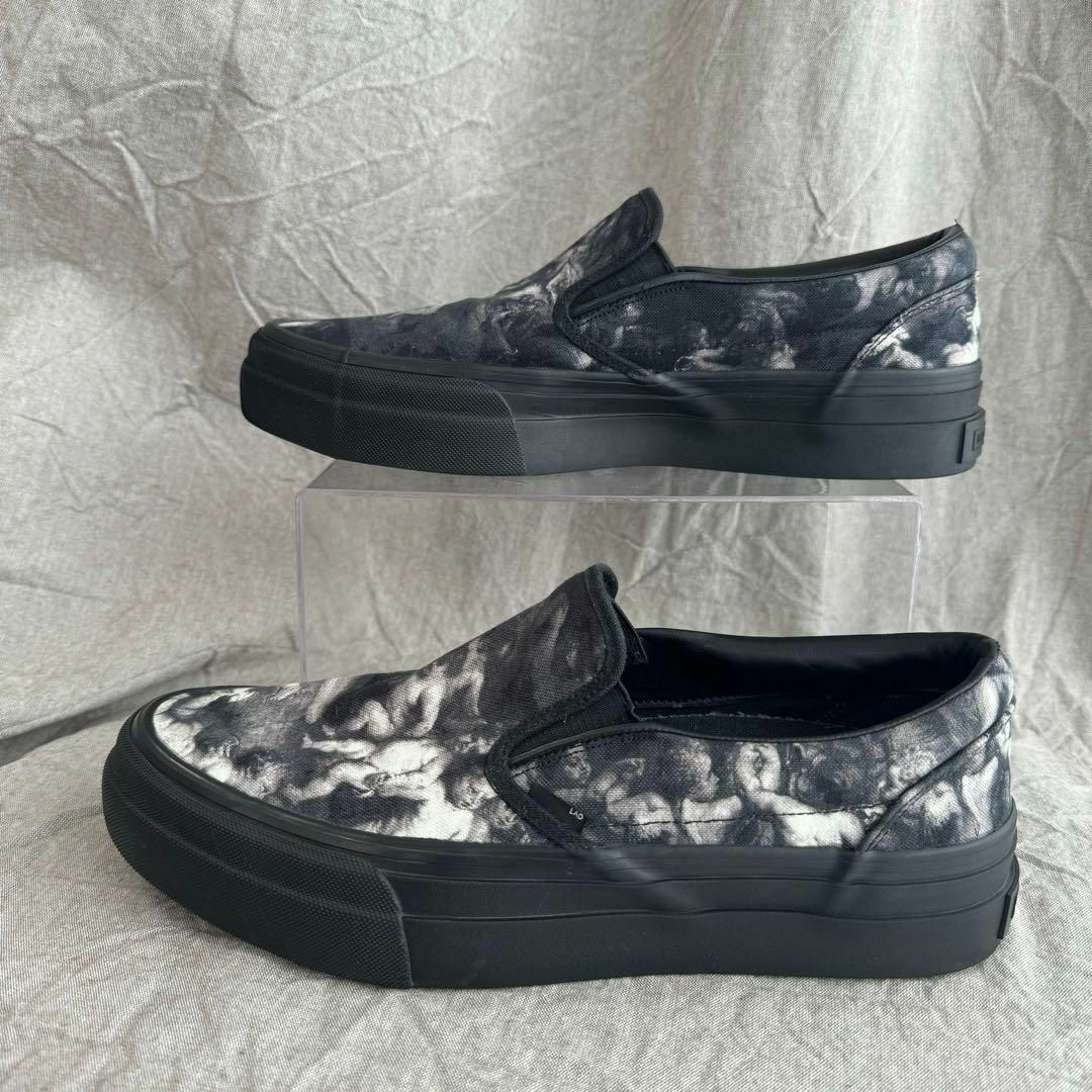 LAD MUSICIAN(ラッドミュージシャン)のLAD MUSICIAN CANVAS SLIP-ON ANGスニーカー メンズの靴/シューズ(スニーカー)の商品写真