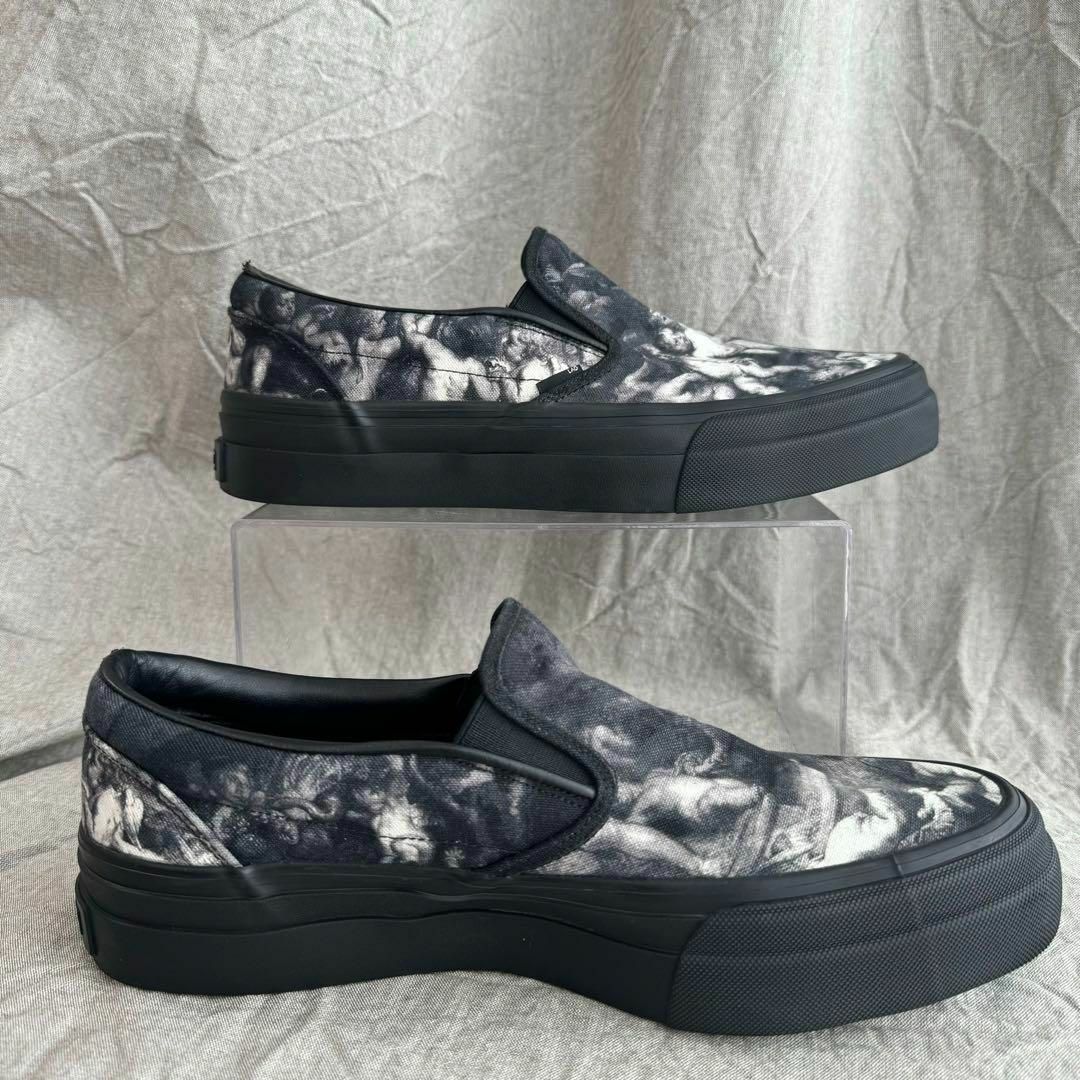 LAD MUSICIAN(ラッドミュージシャン)のLAD MUSICIAN CANVAS SLIP-ON ANGスニーカー メンズの靴/シューズ(スニーカー)の商品写真