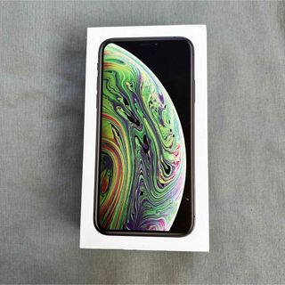 アイフォーン(iPhone)のiPhoneXs 256GB グレー 箱 ステッカー 説明書 のみ(その他)