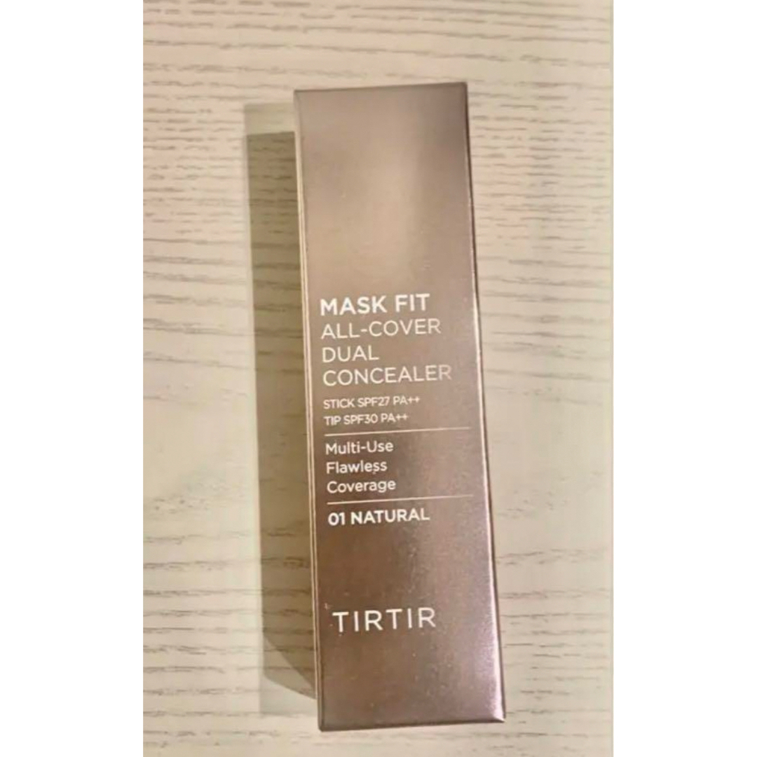 TIRTIR(ティルティル)のティルティルTIRTIR◼︎ マスクフィットオールカバーデュアルコンシーラー01 コスメ/美容のベースメイク/化粧品(コンシーラー)の商品写真