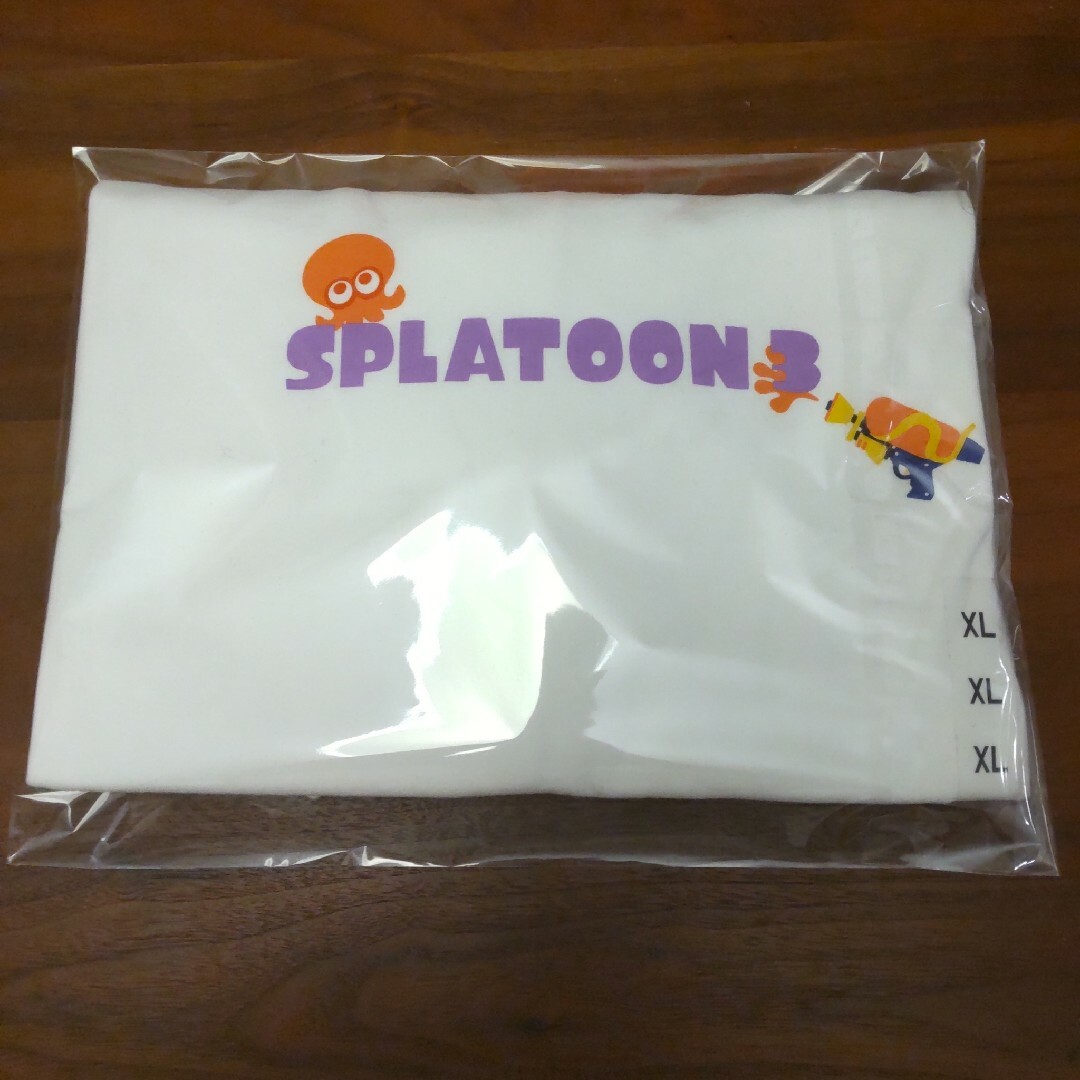 UNIQLO(ユニクロ)のユニクロ スプラトゥーン3 ホワイト Tシャツ  splatoon3 XLサイズ メンズのトップス(Tシャツ/カットソー(半袖/袖なし))の商品写真