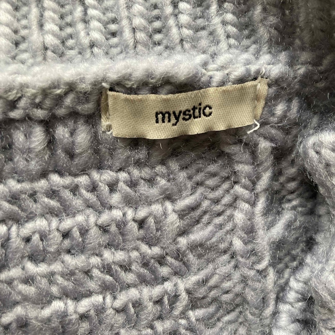 mystic(ミスティック)のミスティック　グレー　セーター レディースのトップス(ニット/セーター)の商品写真