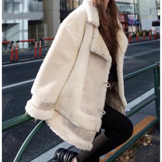 LAGUA GEM - もねさん専用 LAGUA GEM SHORT MOUTON COAT の通販 by