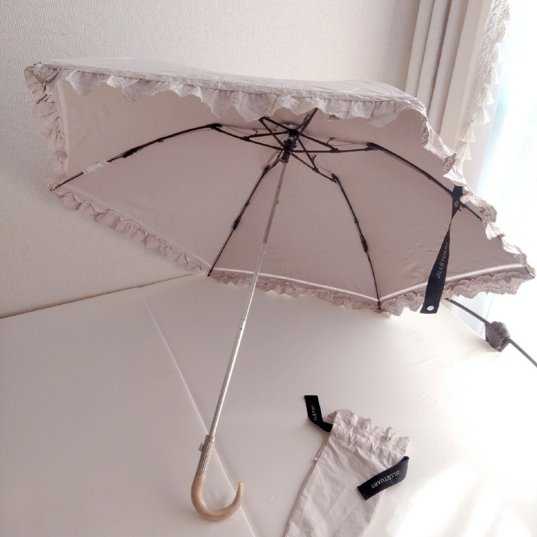 JILLSTUART(ジルスチュアート)のJILLSTUART 晴雨兼用 パラソル 折りたたみ傘 レディースのファッション小物(傘)の商品写真