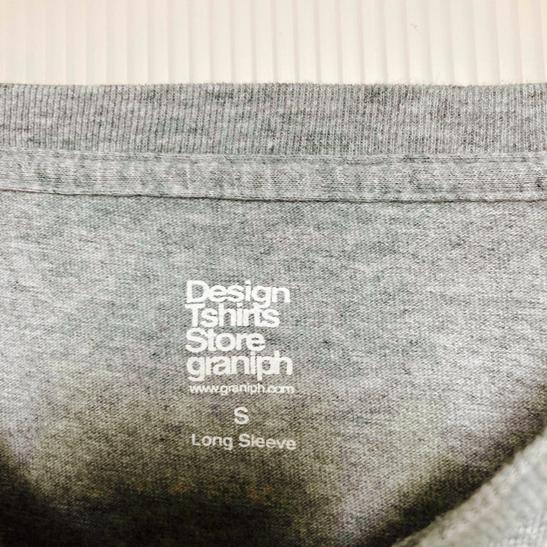 Design Tshirts Store graniph(グラニフ)のgraniph グラニフ CONTROL BEAR 忍者 長袖 ロンTシャツ S レディースのトップス(Tシャツ(長袖/七分))の商品写真