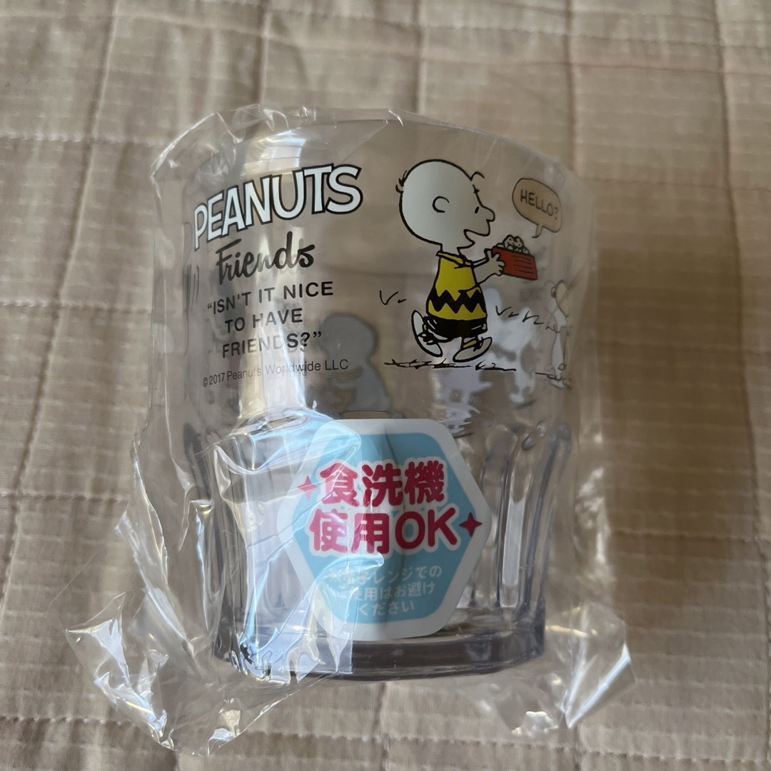 PEANUTS(ピーナッツ)のスヌーピー　プラカップ エンタメ/ホビーのおもちゃ/ぬいぐるみ(キャラクターグッズ)の商品写真