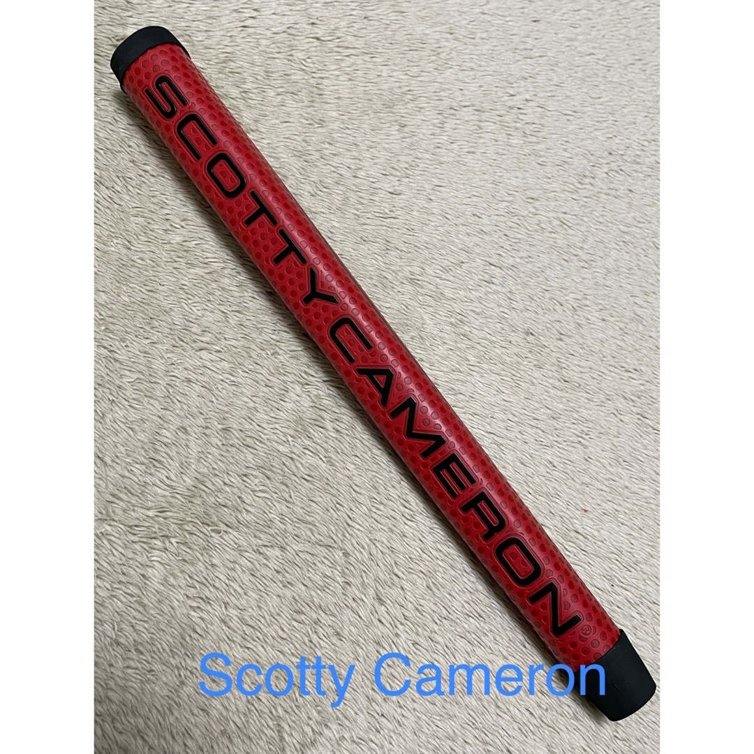 Scotty Cameron(スコッティキャメロン)のスコッティ キャメロン マタドール MID-LARGE レッド パターグリップ スポーツ/アウトドアのゴルフ(クラブ)の商品写真