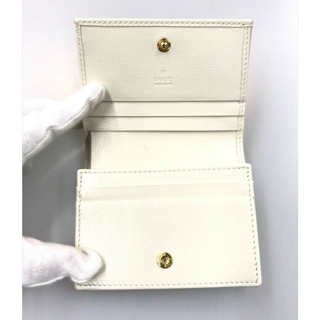 Gucci(グッチ)の美品 グッチ GUCCI 二つ折り財布 ホースビット付き レディース レディースのファッション小物(財布)の商品写真