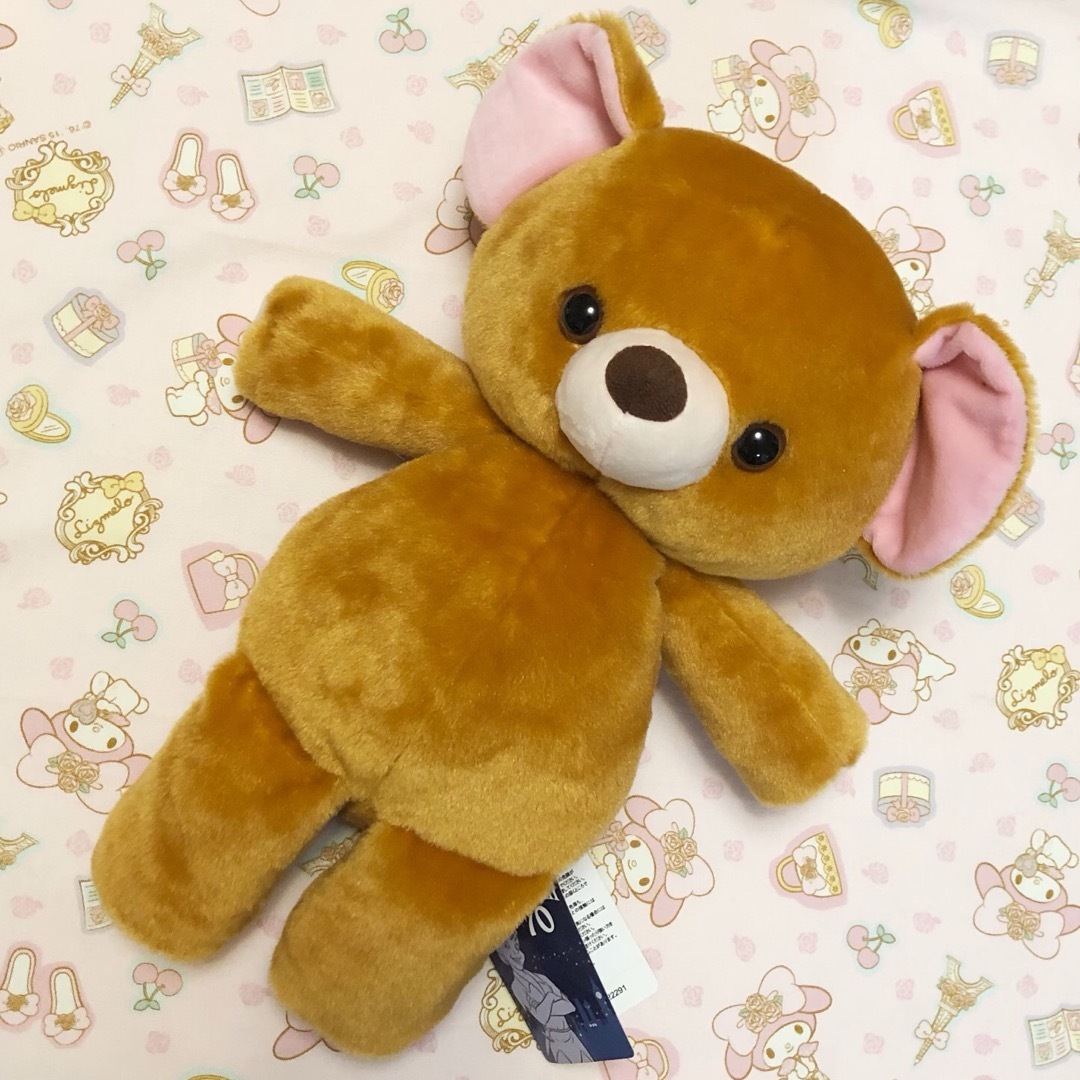 ピーターパン(ピーターパン)のピーターパン♡マイケルのテディベア♡マイケルのくま♡70周年♡新品タグ付き エンタメ/ホビーのおもちゃ/ぬいぐるみ(ぬいぐるみ)の商品写真