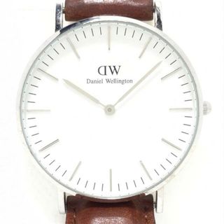 ダニエルウェリントン(Daniel Wellington)のダニエルウェリントン 腕時計 - メンズ 白(その他)