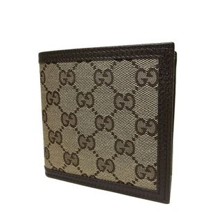 グッチ(Gucci)のGUCCI 二つ折財布 150413 KY9LN 9903 アウトレット メンズ(折り財布)