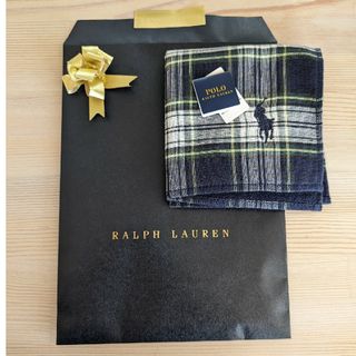 ポロラルフローレン(POLO RALPH LAUREN)の新品 タグ付き POLO RALPH LAUREN ハンカチタオル(ハンカチ/ポケットチーフ)