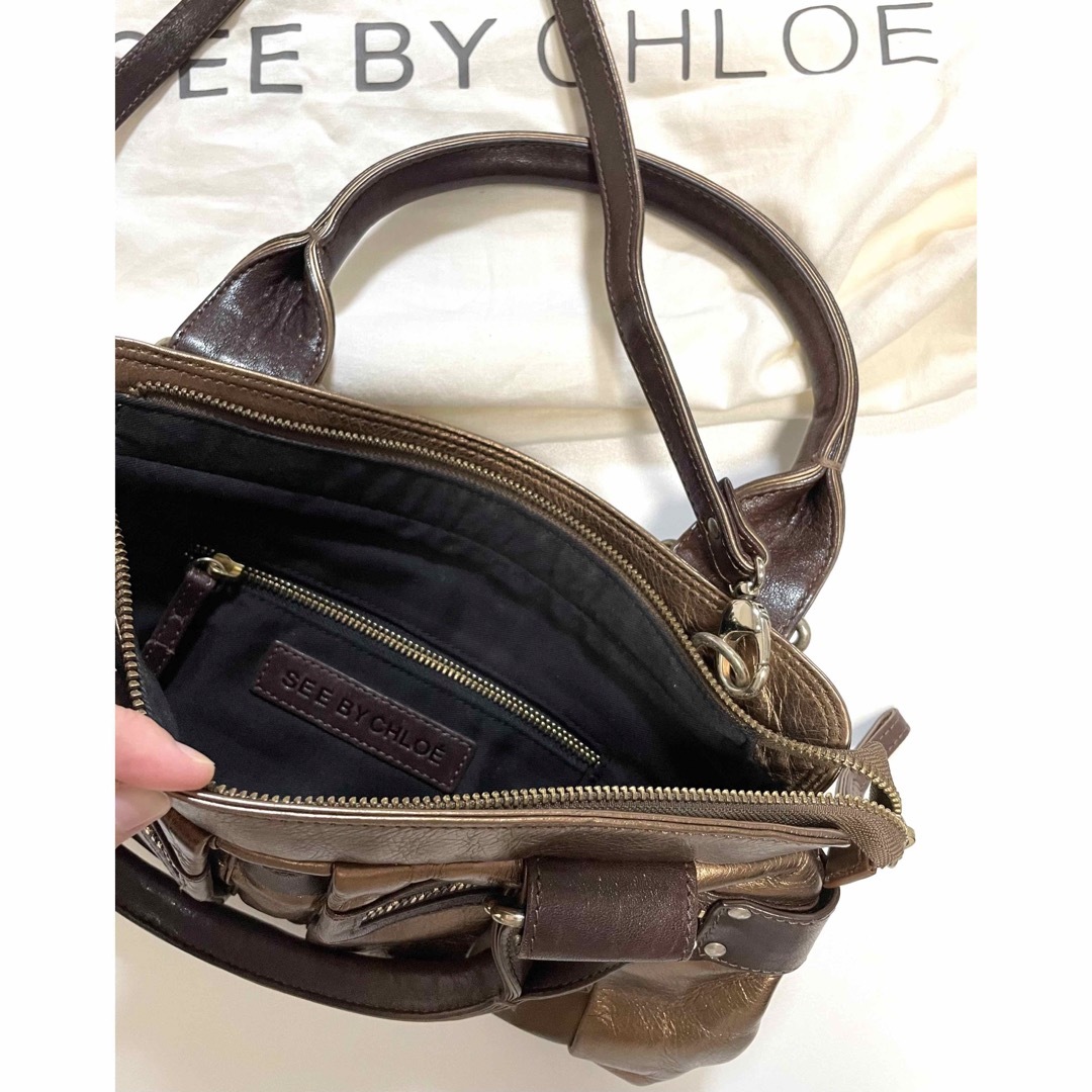 SEE BY CHLOE(シーバイクロエ)のSEE BY CHLOE  シーバイクロエ　ショルダーバッグ　2way レディースのバッグ(ショルダーバッグ)の商品写真