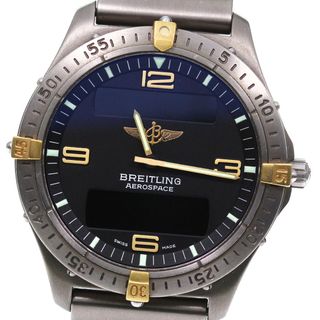 ブライトリング(BREITLING)の訳あり ブライトリング BREITLING F56062 エアロスペース クォーツ メンズ _794905(腕時計(アナログ))