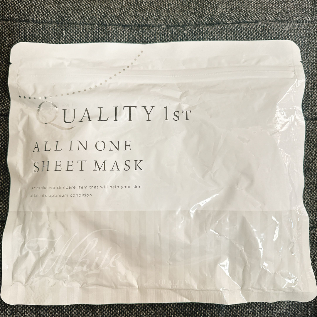 QUALITY FIRST(クオリティファースト)のQuality 1st ALL IN ONE SHEET MASK コスメ/美容のスキンケア/基礎化粧品(パック/フェイスマスク)の商品写真