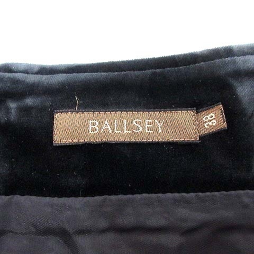 Ballsey(ボールジィ)のボールジー トゥモローランド タイトスカート ミモレ ロング ベルベット 38 レディースのスカート(ロングスカート)の商品写真