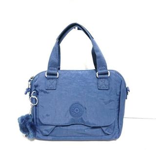 キプリング(kipling)のキプリング ハンドバッグ美品  - ネイビー(ハンドバッグ)