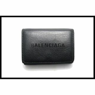 Balenciaga - BALENCIAGA バレンシアガ Logo Mini Wallet 650879 ロゴ