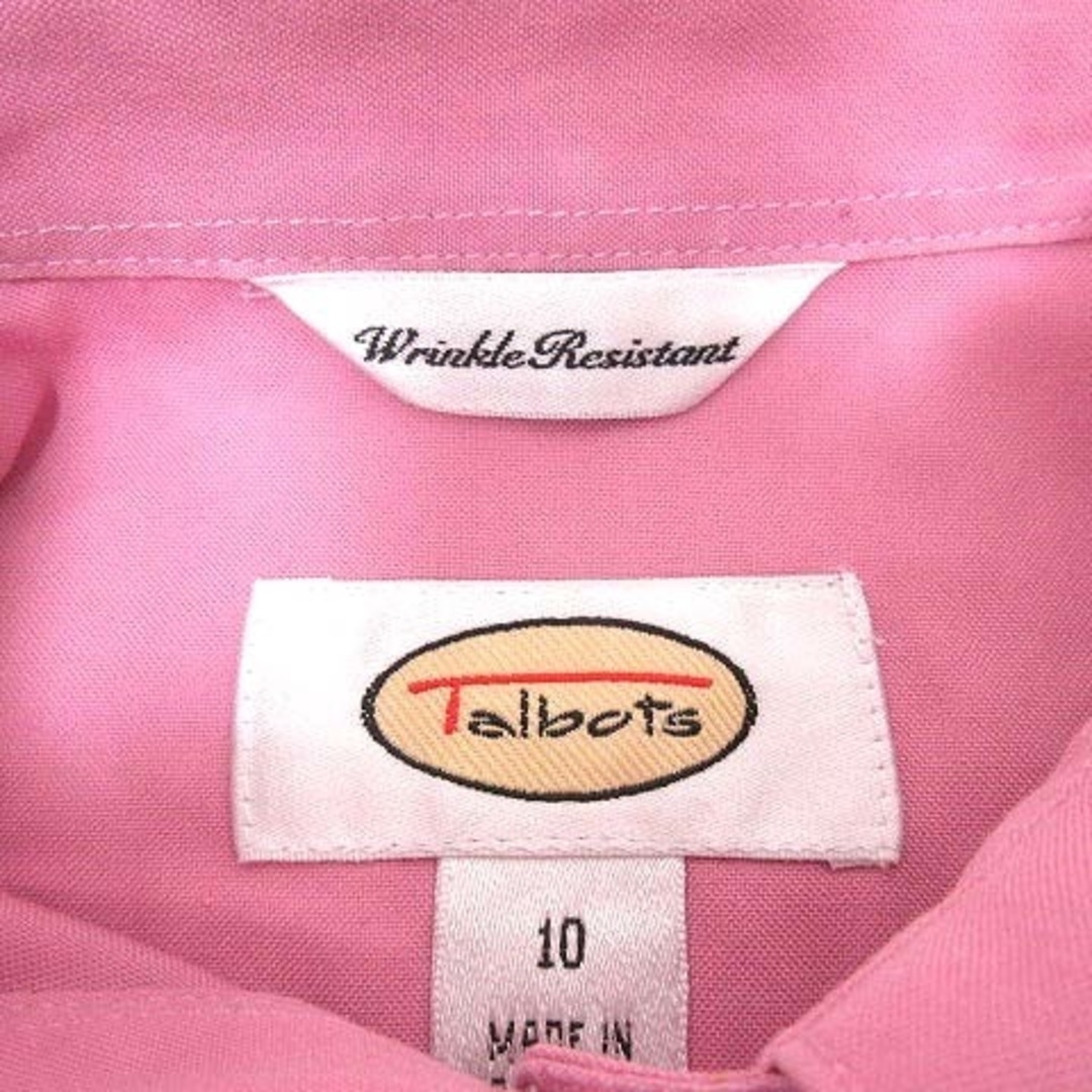 TALBOTS(タルボット)のタルボット Wrinkle Resistant シャツ ブラウス 10 ピンク レディースのトップス(シャツ/ブラウス(長袖/七分))の商品写真