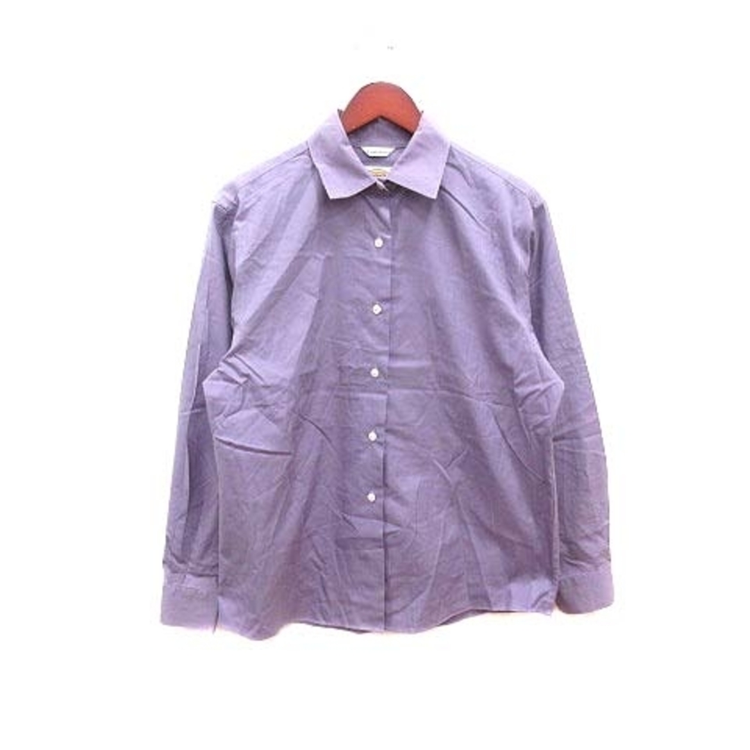 TALBOTS(タルボット)のTALBOTS Wrinkle Resistant シャツ ブラウス 10 紫 レディースのトップス(シャツ/ブラウス(長袖/七分))の商品写真