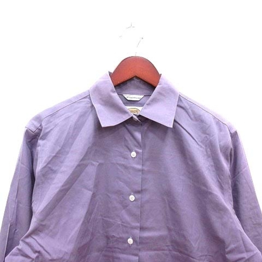 TALBOTS(タルボット)のTALBOTS Wrinkle Resistant シャツ ブラウス 10 紫 レディースのトップス(シャツ/ブラウス(長袖/七分))の商品写真