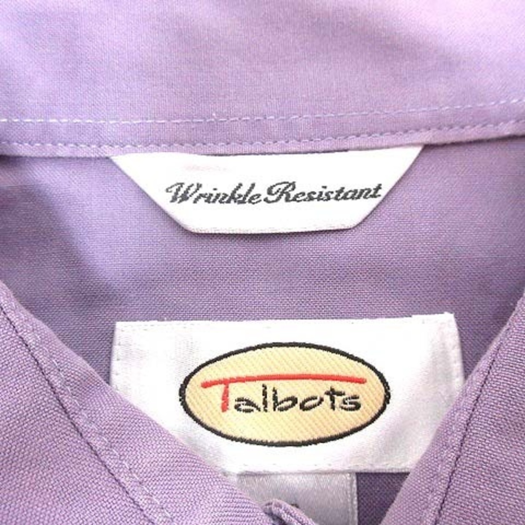 TALBOTS(タルボット)のTALBOTS Wrinkle Resistant シャツ ブラウス 10 紫 レディースのトップス(シャツ/ブラウス(長袖/七分))の商品写真