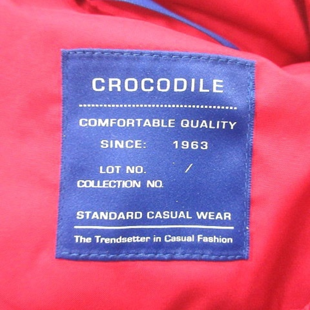 Crocodile(クロコダイル)のクロコダイル ジャケット ワンポイント 総裏地 赤 レッド 緑 グリーン メンズのジャケット/アウター(その他)の商品写真