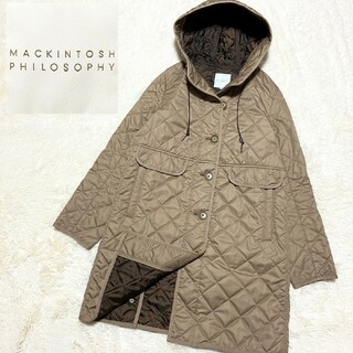 マッキントッシュフィロソフィー(MACKINTOSH PHILOSOPHY)の極美品★MACKINTOSH PHILOSOPHY★キルティング ロングコート(ブルゾン)