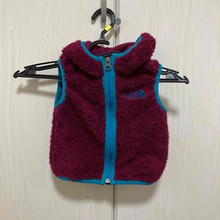 ザノースフェイス(THE NORTH FACE)のノースフェイス　フリースベスト　80cm(ジャケット/コート)