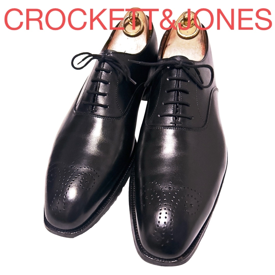 Crockett&Jones(クロケットアンドジョーンズ)の263.CROCKETT&JONES CONWAY ホールカット 8.5E メンズの靴/シューズ(ドレス/ビジネス)の商品写真