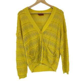 ミッソーニ(MISSONI)のミッソーニ カーディガン サイズ40 M美品 (カーディガン)