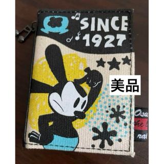 ディズニー(Disney)の美品　オズワルド　カードケース　定期入れ(名刺入れ/定期入れ)