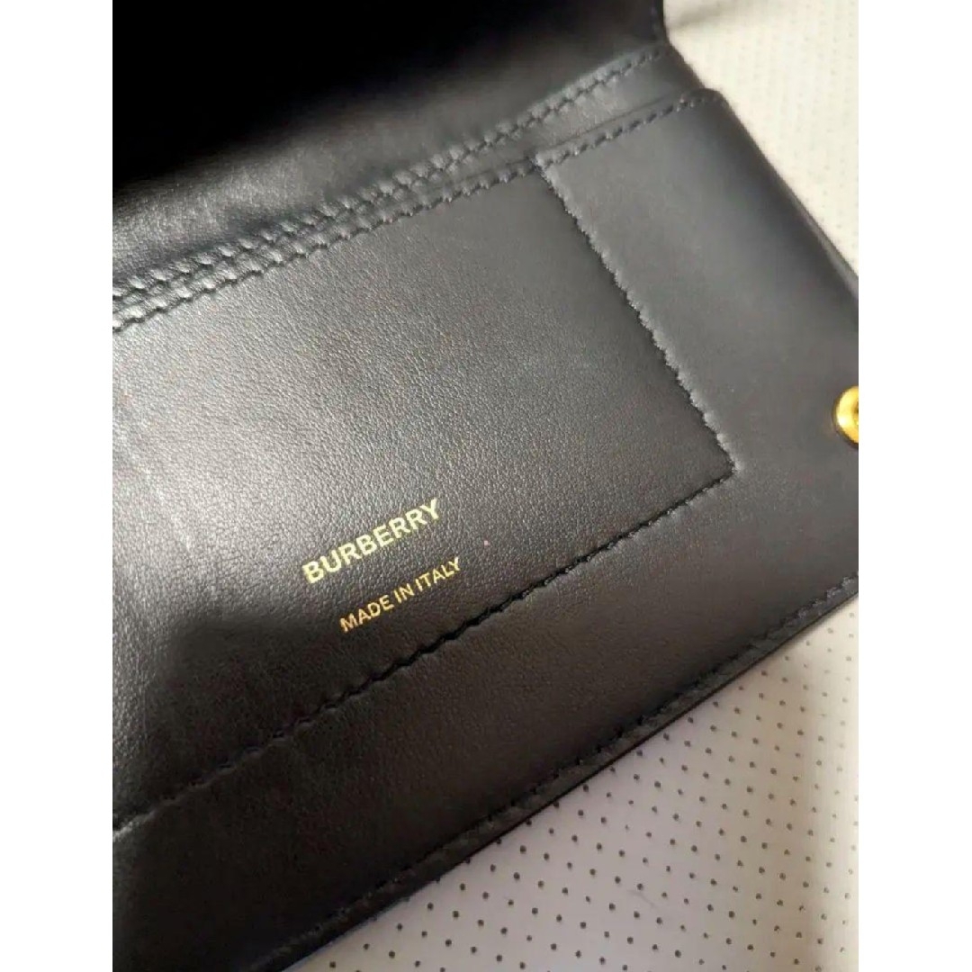 BURBERRY(バーバリー)のBURBERRY バーバリー TBロゴ 長財布 スマホケース メンズのファッション小物(長財布)の商品写真