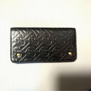 バーバリー(BURBERRY)のBURBERRY バーバリー TBロゴ 長財布 スマホケース(長財布)