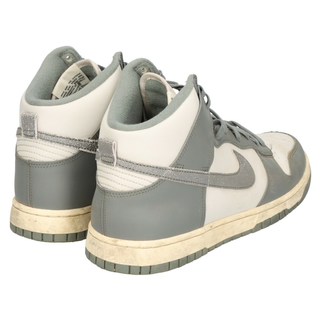 NIKE ナイキ DUNK HI RETRO SE VNTG ダンク ハイ レトロ ヴィンテージ ハイカットスニーカー ホワイト/グレー  US11/29cm DM0582-001