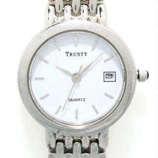 トラスティ 腕時計 シーマ TR-110 白(腕時計)