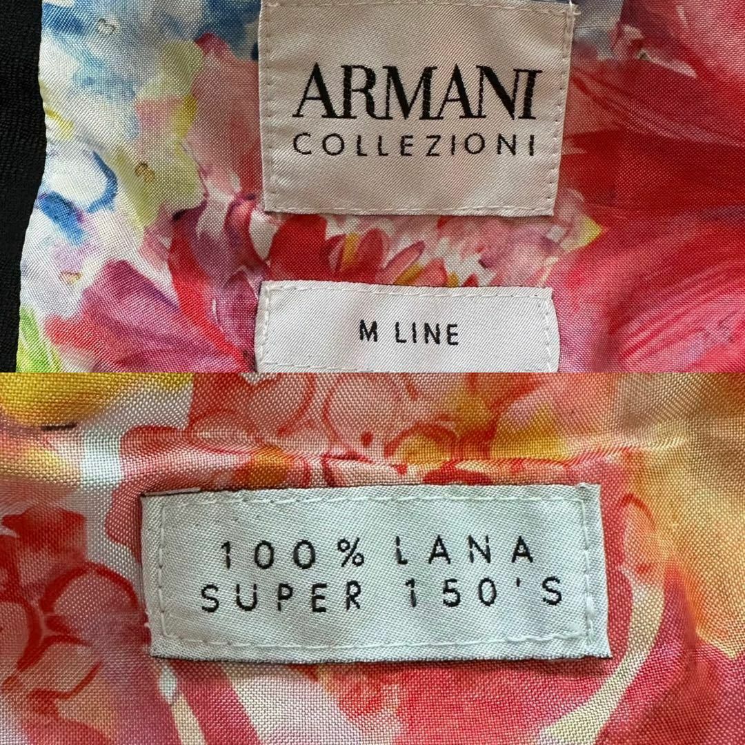 ARMANI COLLEZIONI(アルマーニ コレツィオーニ)の4XL/美品●アルマーニ M LINE スーツ セットアップ花柄 ARMANI メンズのスーツ(セットアップ)の商品写真