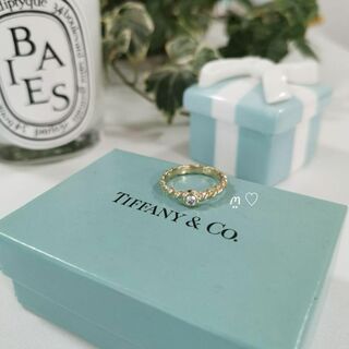 ティファニー(Tiffany & Co.)のティファニー　ダイヤモンドツイストリング　11.5号　18Kゴールドバイザヤード(リング(指輪))