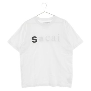 sacai - Sacai サカイ 22SS Sロゴプリント 半袖Tシャツ 22-0353S