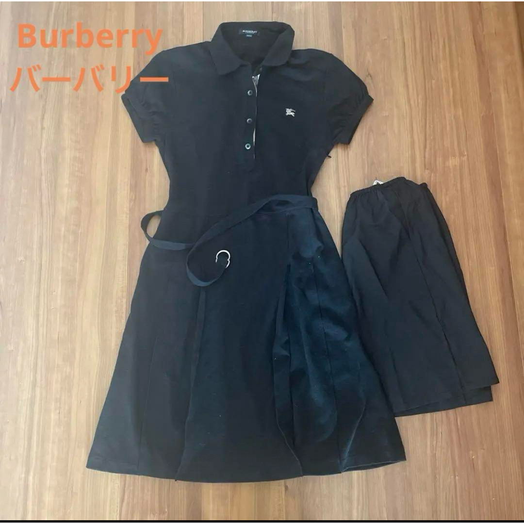 BURBERRY(バーバリー)のバーバリー　Burberry ワンピース　半袖　 キッズ/ベビー/マタニティのキッズ服女の子用(90cm~)(ワンピース)の商品写真