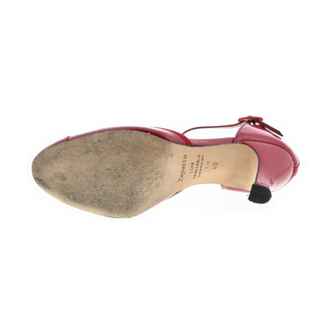 repetto(レペット)のrepetto レペット パンプス 40(25.5cm位) 赤 【古着】【中古】 レディースの靴/シューズ(ハイヒール/パンプス)の商品写真