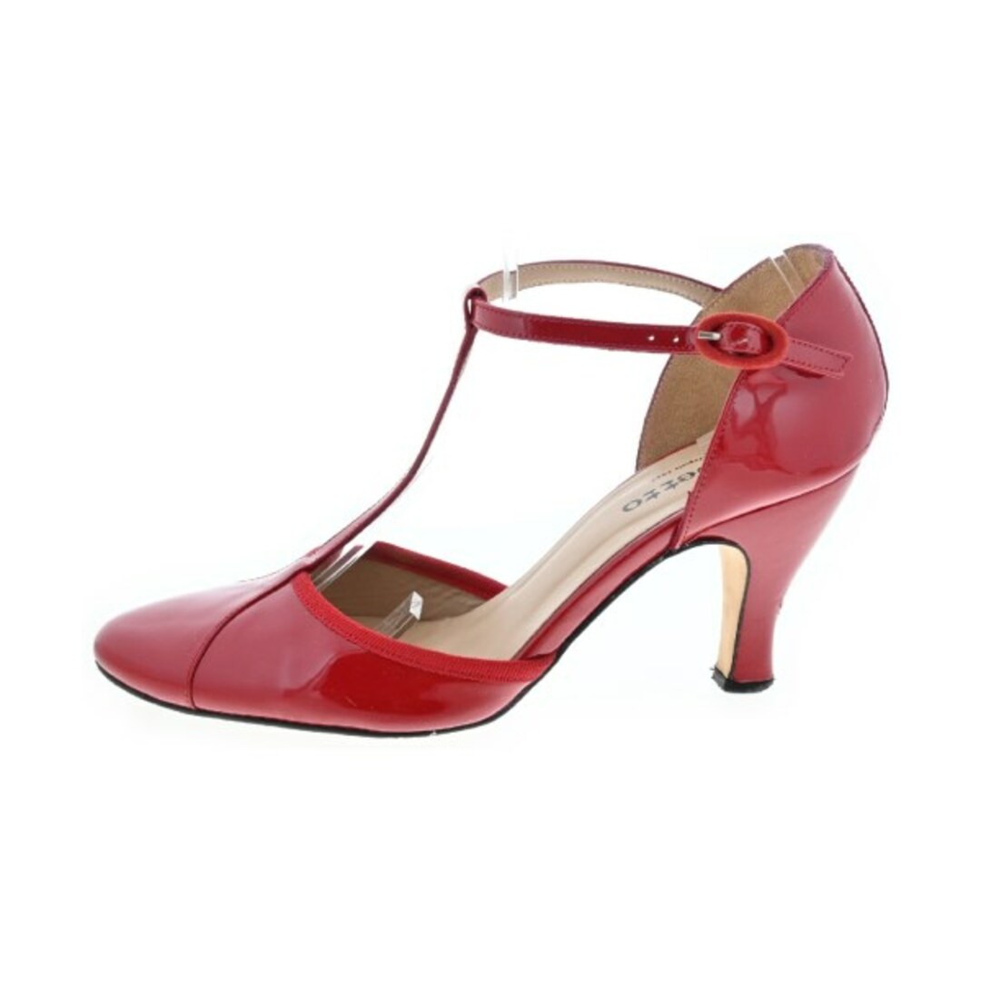 repetto(レペット)のrepetto レペット パンプス 40(25.5cm位) 赤 【古着】【中古】 レディースの靴/シューズ(ハイヒール/パンプス)の商品写真