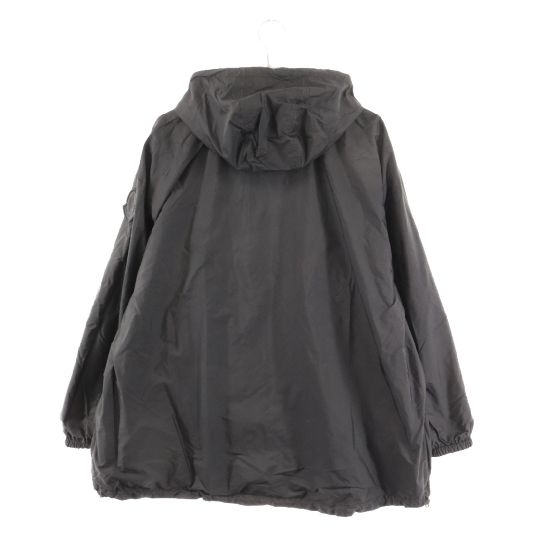 MONCLER(モンクレール)のMONCLER モンクレール JUBBA GIUBBOTTO フード付き リバーシブル レインジャケット I20931A00062 596WHM ブラック メンズのジャケット/アウター(フライトジャケット)の商品写真