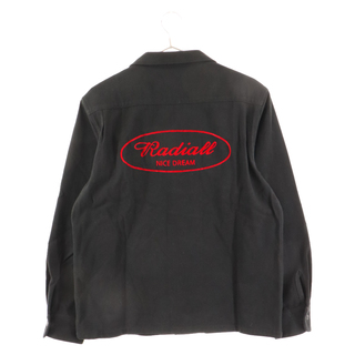 ラディアル(RADIALL)のRADIALL ラディアル 18AW 背面刺繍 オープンカラー長袖シャツ RAD-18AW-SH008 ブラック(シャツ)