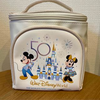 ディズニー(Disney)の新品　ディズニーワールド☆50周年記念☆バニティポーチ　宝島社(ポーチ)