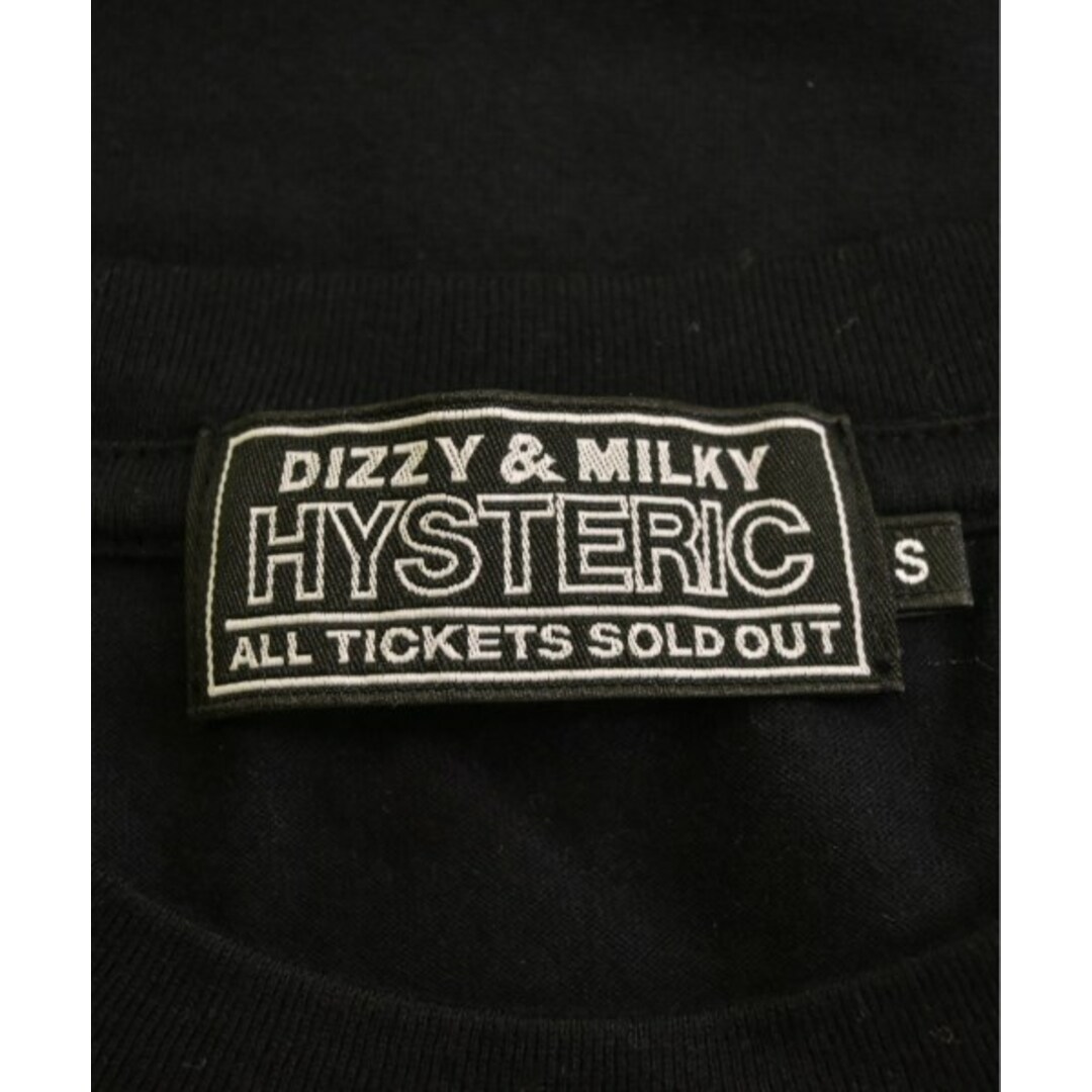 HYSTERIC GLAMOUR(ヒステリックグラマー)のHYSTERIC GLAMOUR Tシャツ・カットソー S 黒 【古着】【中古】 メンズのトップス(Tシャツ/カットソー(半袖/袖なし))の商品写真