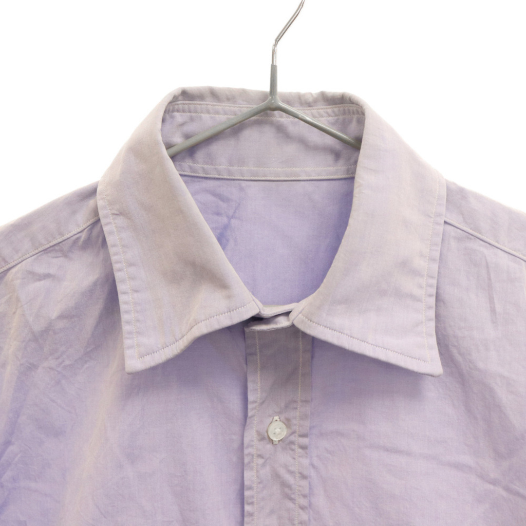 cantate カンタータ 19SS Dress Collar Shirt ドレス カラー 長袖シャツ サックスブルー 19SSCA0142 メンズのトップス(シャツ)の商品写真