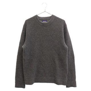 パタゴニア(patagonia)のPATAGONIA パタゴニア 21AW ウールワッフル ニット セーター グレー 50655FF21(ニット/セーター)