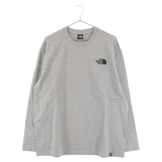 ザノースフェイス(THE NORTH FACE)のTHE NORTH FACE ザノースフェイス LOOSE FIT L/S Tee ルーズフィット フロント刺繍 長袖Tシャツ グレー NT7TN90C(Tシャツ/カットソー(七分/長袖))